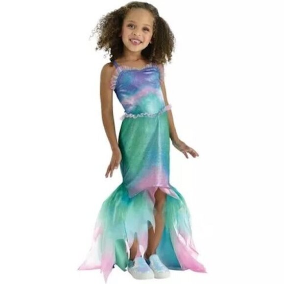 Disney's The Little Mermaid Ariel Child Large 12-14 Halloween Costume, Dress Up. - Picture 1 of 8